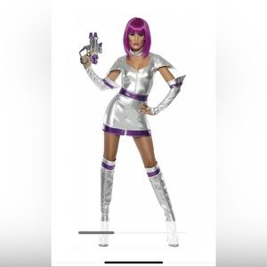 Retro space girl costume